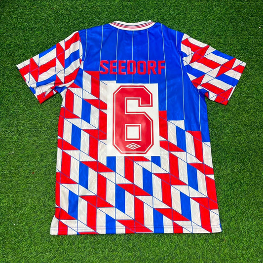 Clarence Seedorf Ajax Retro Legend Football Jersey Kit
