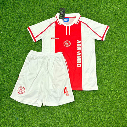 Clarence Seedorf Ajax Retro White Football Jersey