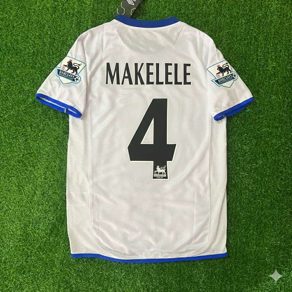 Claude Makelele Chelsea Away 2004 Retro Football Jersey