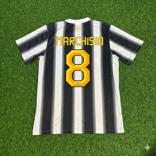 Claudio Marchisio Juventus Home 2011 2012 Season Retro Jersey Trikot