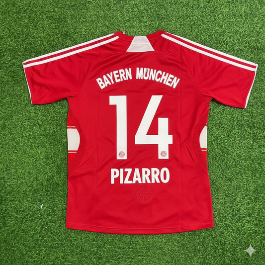 Claudio Pizarro Bayern Munich 2007–2009 Retro Football Jersey Kit