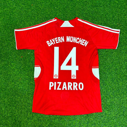 Claudio Pizarro Bayern Munich 2007–2009 Retro Football Jersey Kit