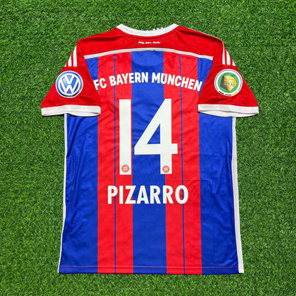 Claudio Pizarro 14- Bayern Munich 2014-2015 Trikot Kit Jersey Soccer Shirt