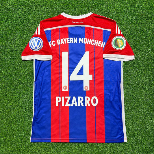 Claudio Pizarro 14- Bayern Munich 2014-2015 Trikot Kit Jersey Soccer Shirt