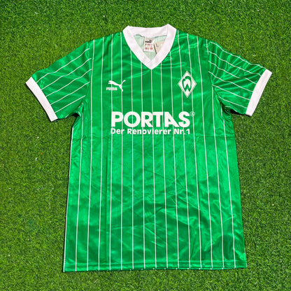 Maillot de football rétro domicile commémoratif Claudio Pizarro Werder Brême