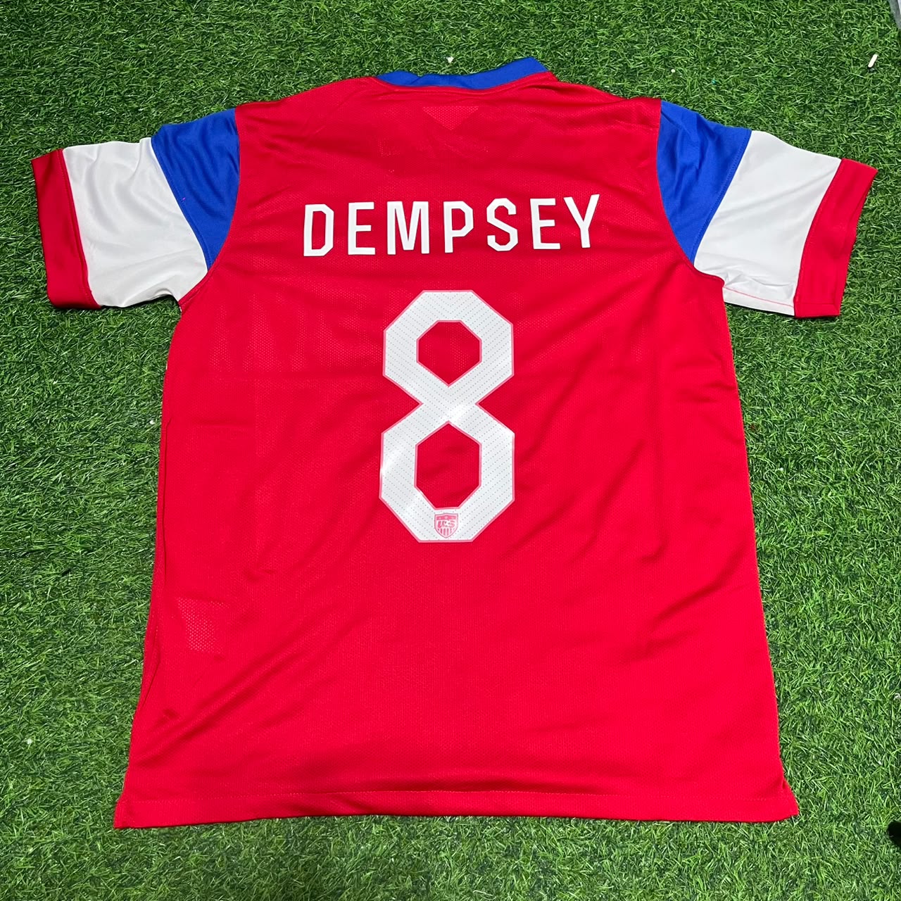 Maillot de football rétro Clint Dempsey USA Saison 2014 Extérieur