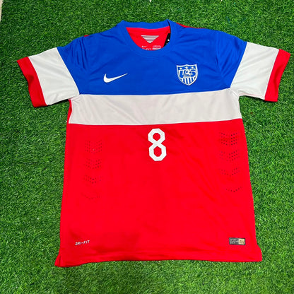 Maillot de football rétro Clint Dempsey USA Saison 2014 Extérieur
