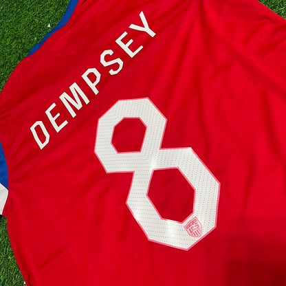 Maillot de football rétro Clint Dempsey USA Saison 2014 Extérieur