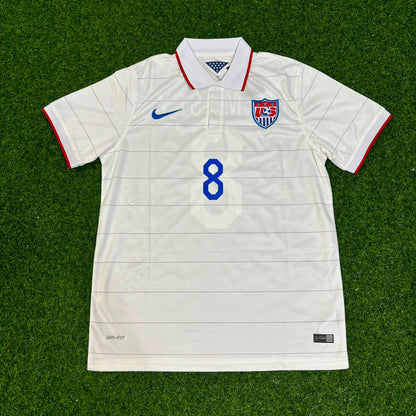Clint Dempsey USA 2014 World Cup White Football Jersey Kit