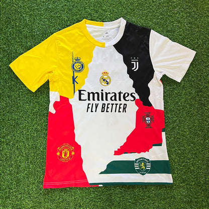 Cristiano Ronaldo #cr7 GOAT Combo All Teams Special Jersey Trikot Maillot Soccer Shirt