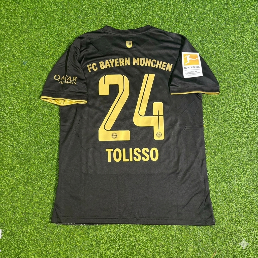 Corentin Tolisso Bayern Munich 2021-2022 Away Football Jersey