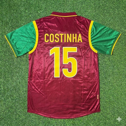Costinha #15 Portugal 1998 World Cup Retro Jersey