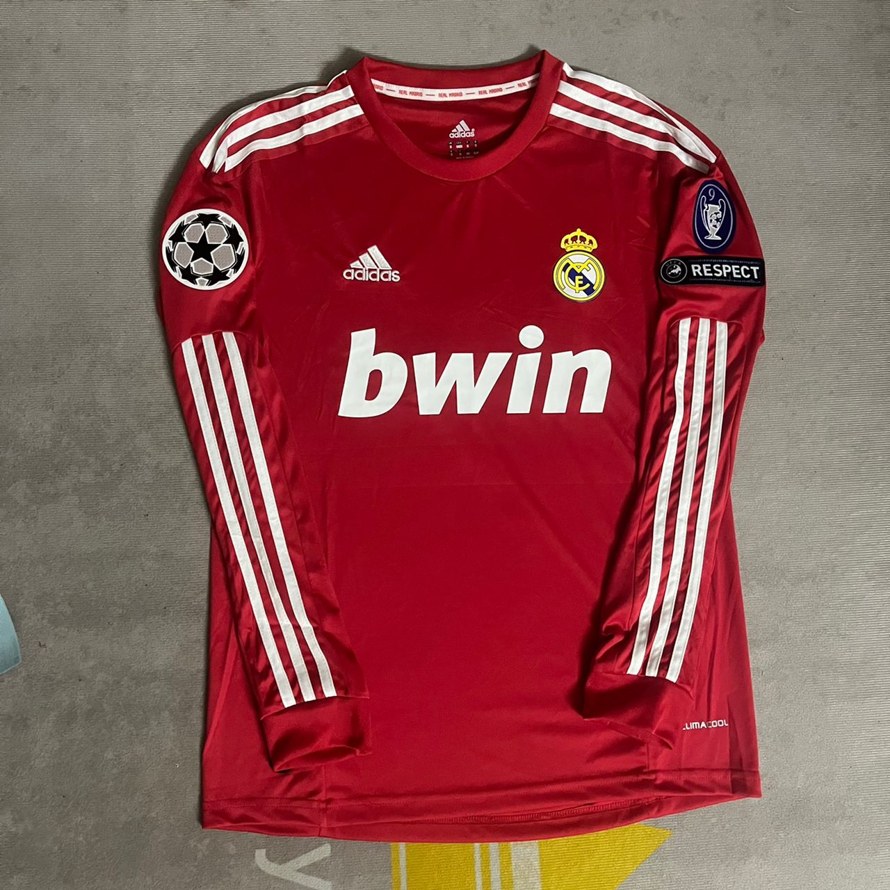 Cristiano Ronaldo Real Madrid Red Retro Jersey Trikot Maglia