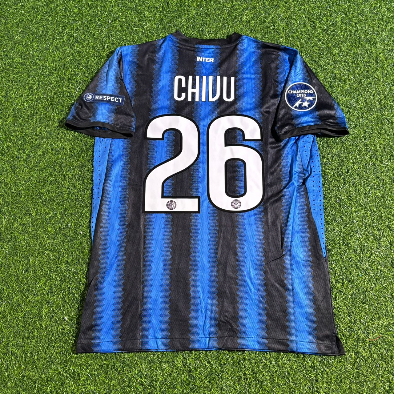 Cristian Chivu Inter 2011-2012 Football Jersey