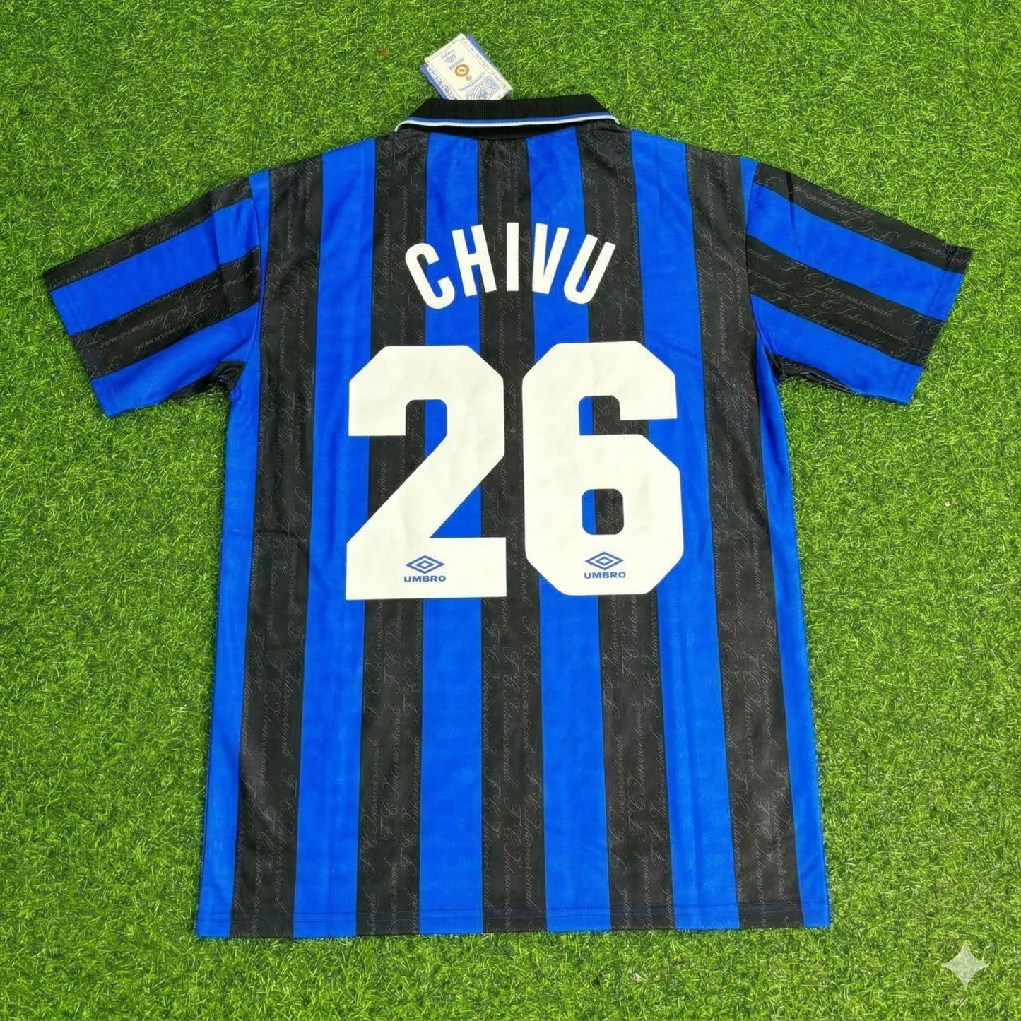 Cristian Chivu Inter Home Retro Football Jersey