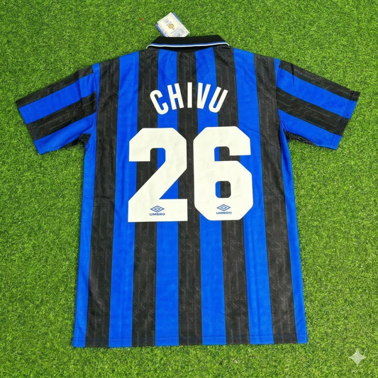 Cristian Chivu Inter Home Retro Football Jersey
