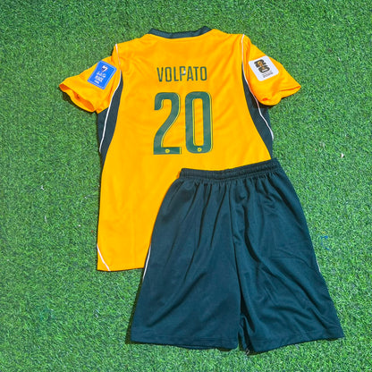 Cristian Volpato Australia 2026 World Cup Kids Football Jersey