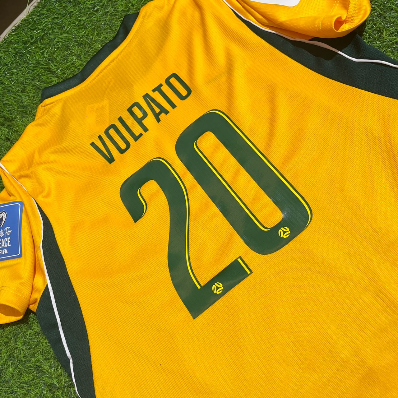 Cristian Volpato Australia 2026 World Cup Kids Football Jersey