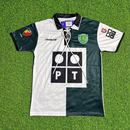 Cristiano Ronaldo Sporting CP 2002/2003 Debut Retro Football Jersey