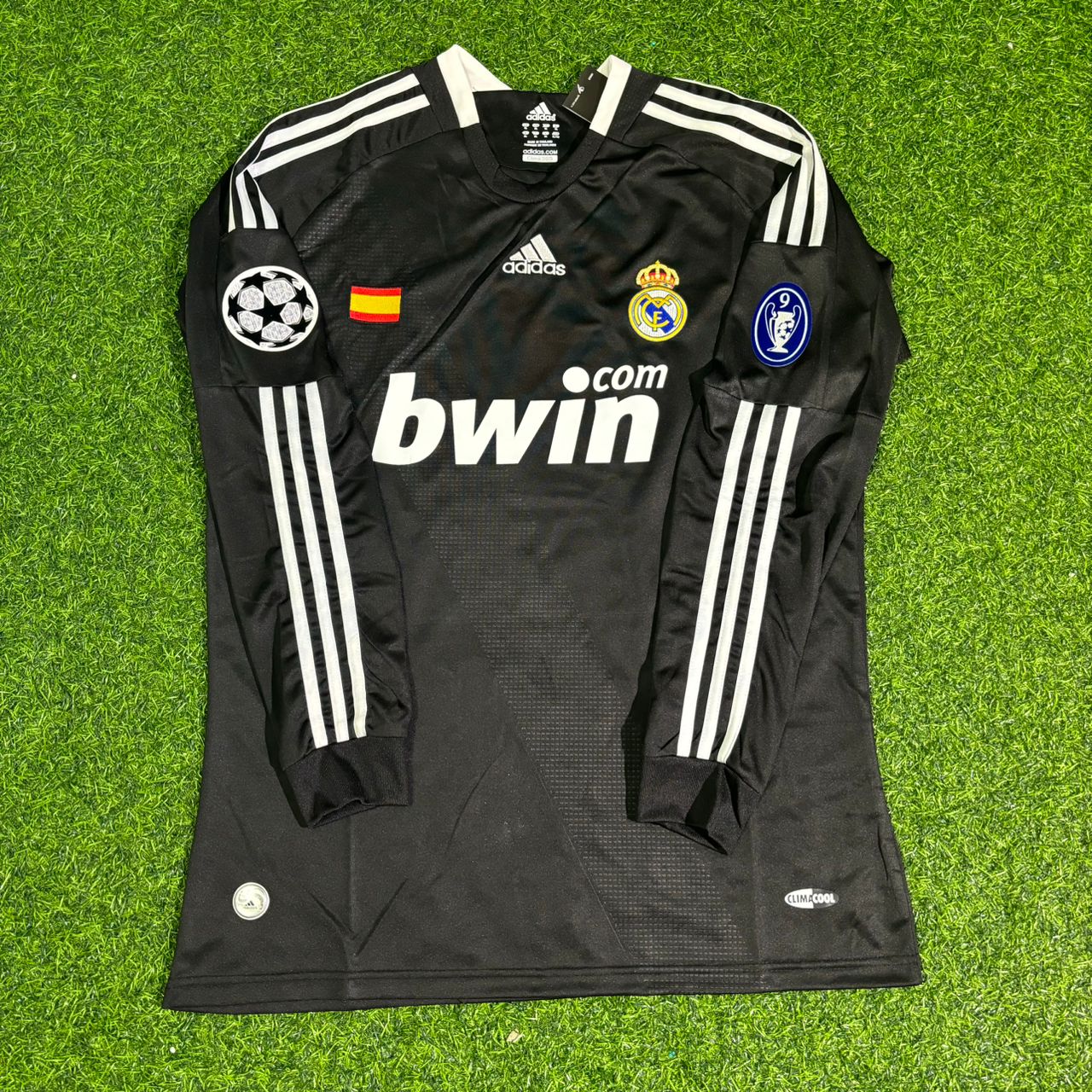 Javier Saviola #9 Real Madrid 2009 Away Retro Jersey