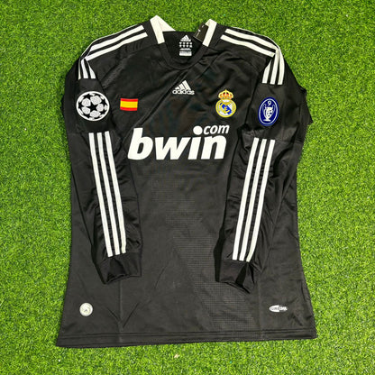 Javier Saviola #9 Real Madrid 2009 Away Retro Jersey