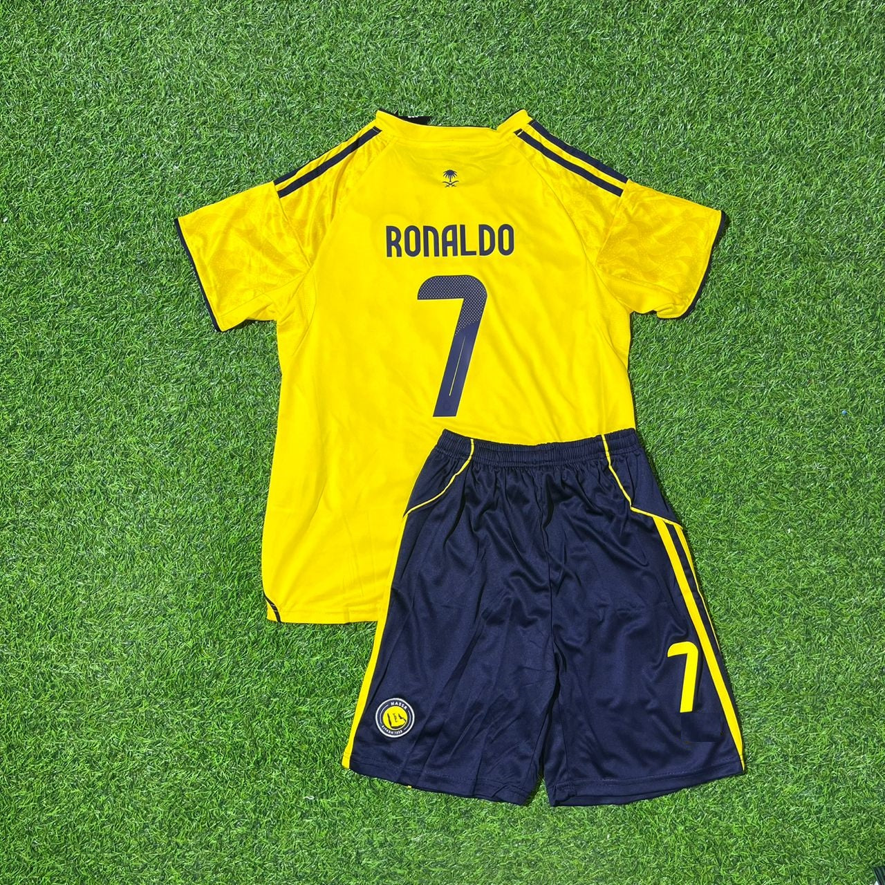 Cristiano Ronaldo CR7 Al Nassr Saudi 2025/2026 New Season Football Jersey Kit