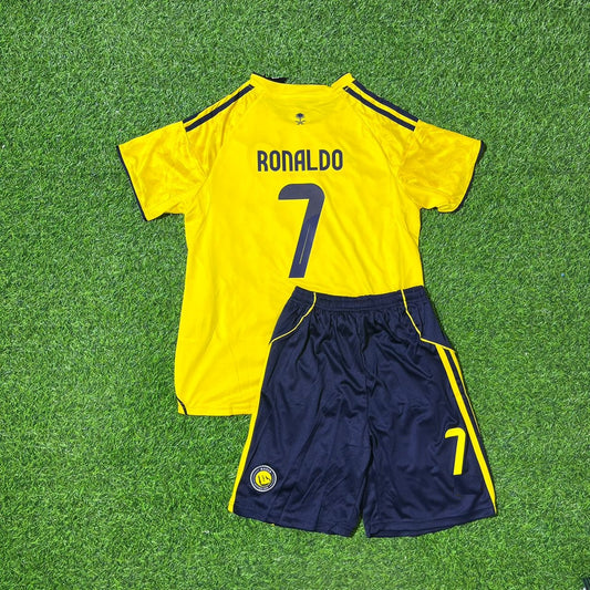 Cristiano Ronaldo CR7 Al Nassr Saudi 2025/2026 New Season Football Jersey Kit