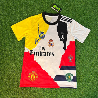 Cristiano Ronaldo #cr7 GOAT Combo All Teams Special Jersey Trikot Maillot Soccer Shirt
