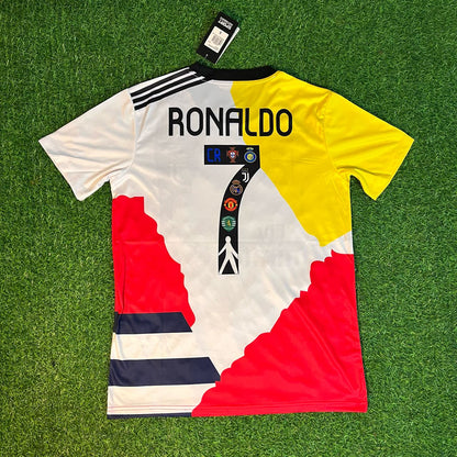 Cristiano Ronaldo #cr7 GOAT Combo All Teams Special Jersey Trikot Maillot Soccer Shirt