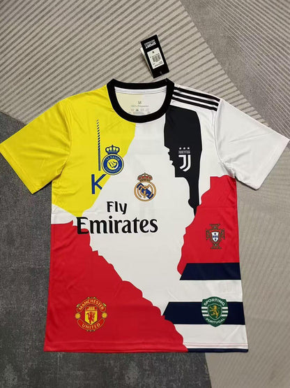Cristiano Ronaldo #cr7 GOAT Combo All Teams Special Jersey Trikot Maillot Soccer Shirt