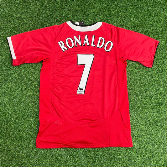 Cristiano Ronaldo Manchester United 2005-06 Retro Football Jersey Kit