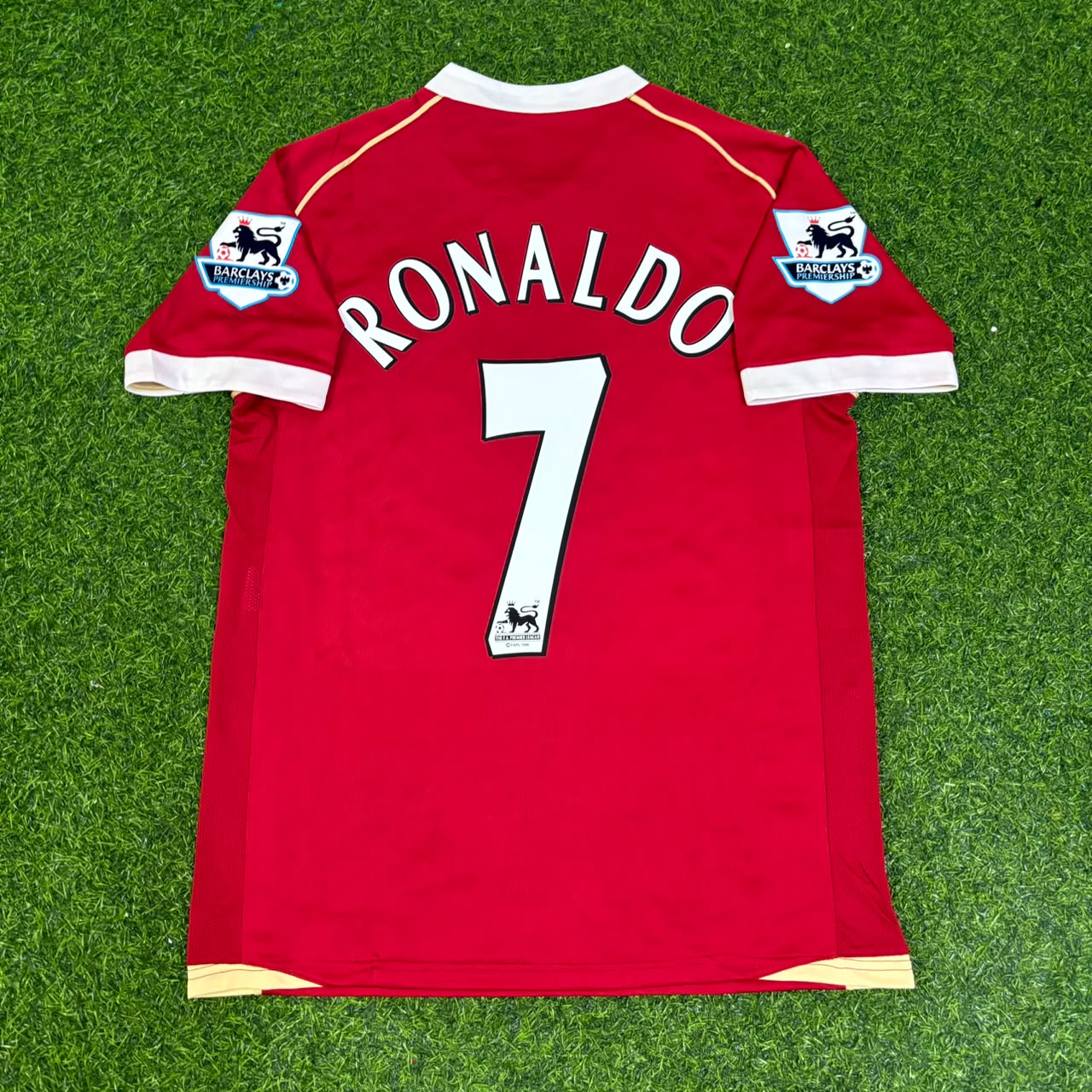 Cristiano Ronaldo #cr7 Manchester United 2006/07 Red Jersey Trikot Maglia