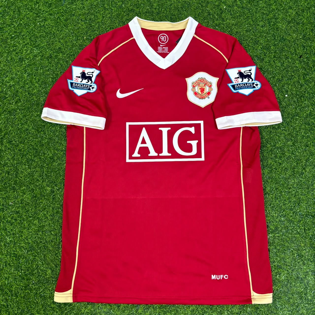 Cristiano Ronaldo #cr7 Manchester United 2006/07 Red Jersey Trikot Maglia