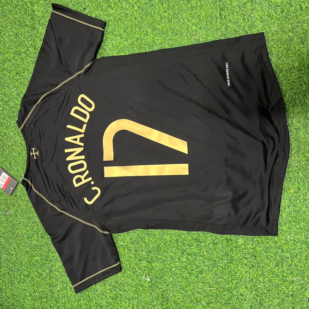 Cristiano Ronaldo #cr7 - Maillot Noir Coupe du Monde Portugal 2006 Trikot 