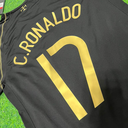 Cristiano Ronaldo #cr7 - Maillot Noir Coupe du Monde Portugal 2006 Trikot 