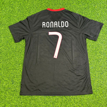 Cristiano Ronaldo Portugal 2014-2015 Black Retro Football Jersey