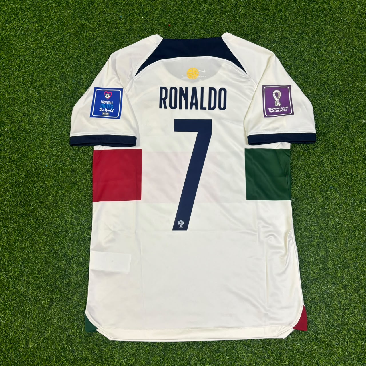 Cristiano Ronaldo Portugal 2022 World Cup Qatar Retro Jersey Trikoy