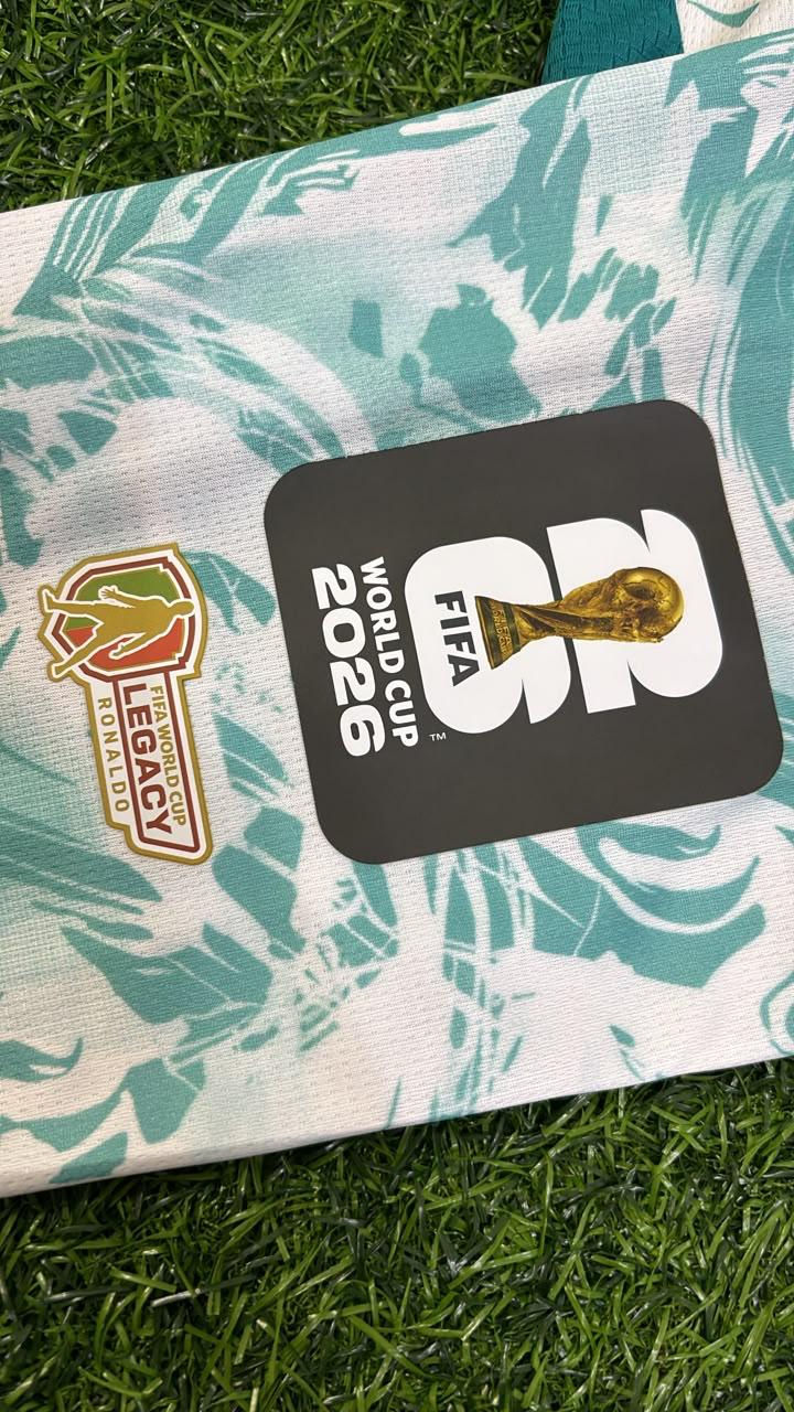 Cristiano Ronaldo Portugal 2026 World Cup Away Special Legacy Patch Long Sleeve Football Jersey