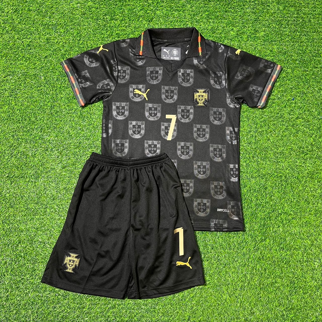 Cristiano Ronaldo Portugal 2026 WM Kinder-Fußballtrikot