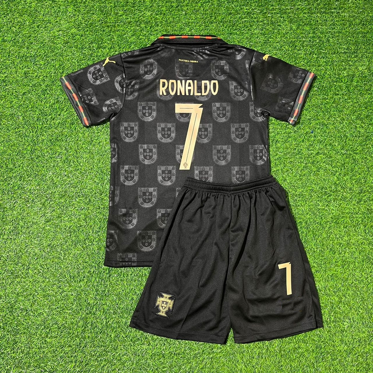 Cristiano Ronaldo Portugal 2026 WM Kinder-Fußballtrikot