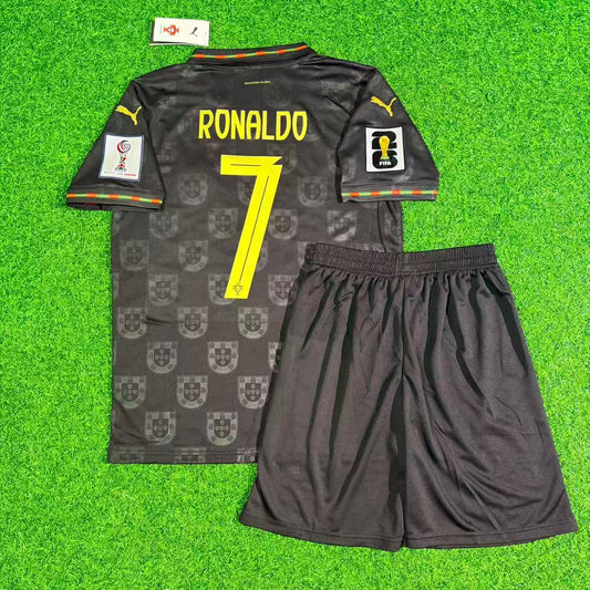 Cristiano Ronaldo Portugal 2026 World Cup Kids Football Jersey