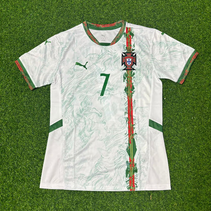 Cristiano Ronaldo Portugal 2026 World Cup White Away Football Jersey