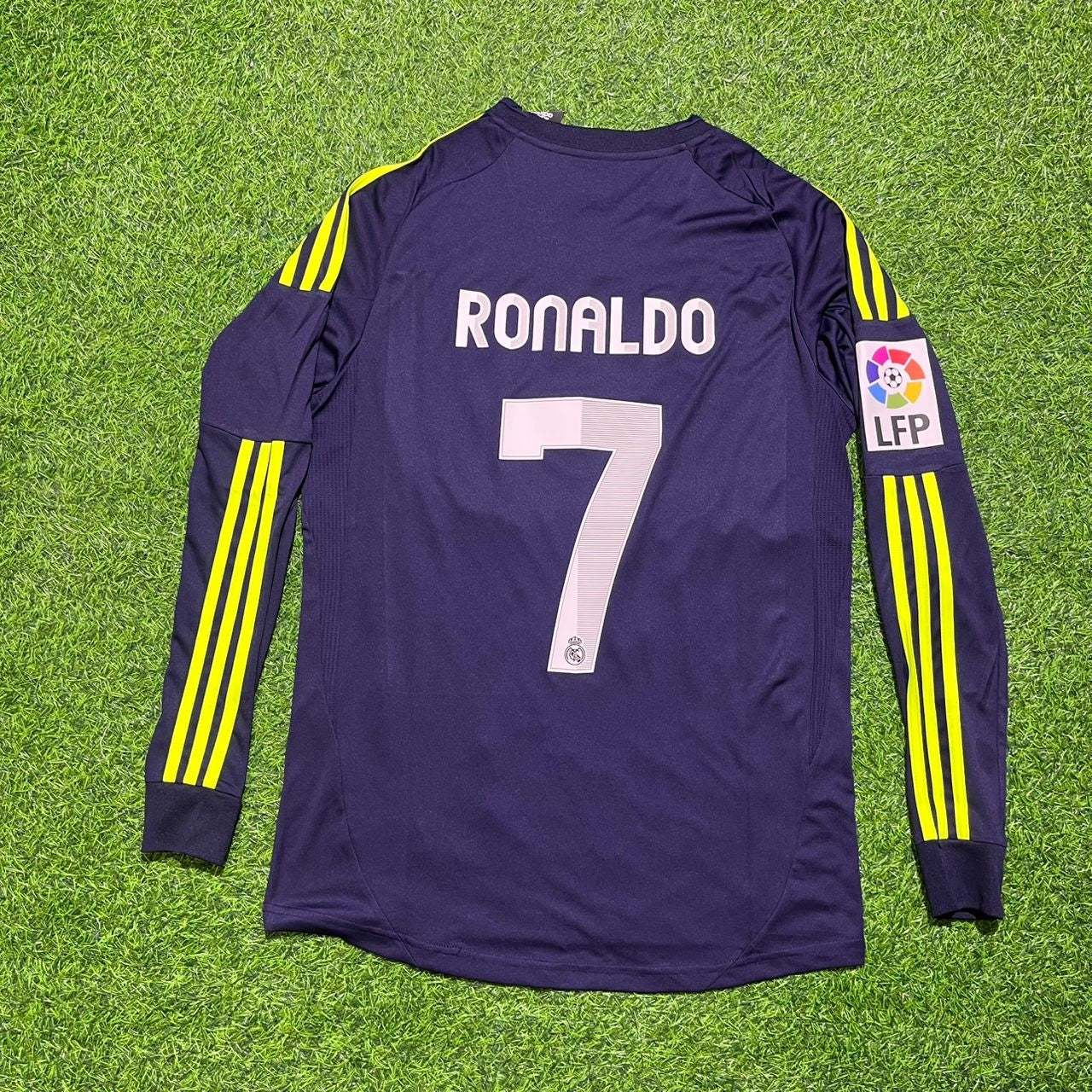 Cristiano Ronaldo Real 2012/2013 Away Long Sleeve Football Jersey