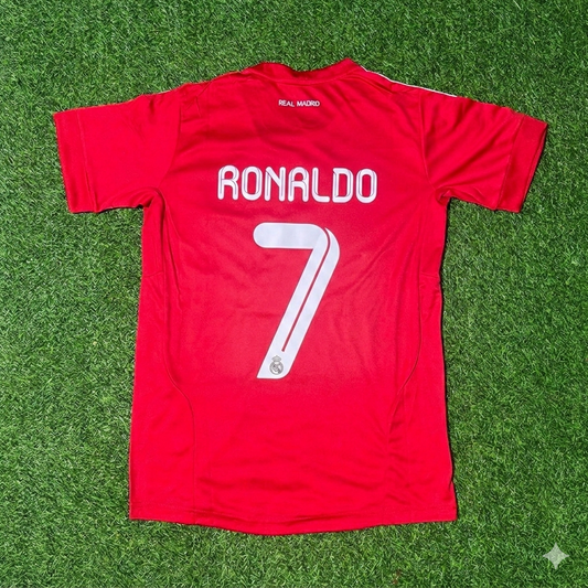 Cristiano Ronaldo 7- Real Madrid 2011/2012 Red Football Jersey