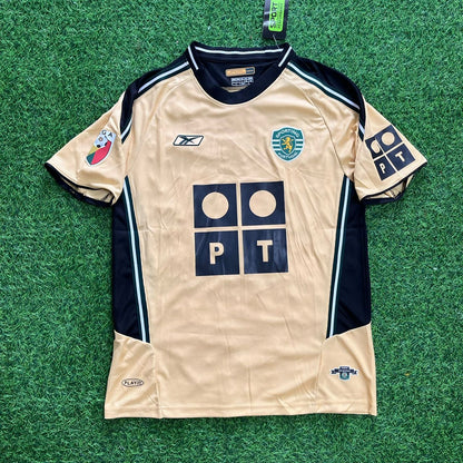 Cristiano Ronaldo Sporting CP 2003 Debut Retro Football Jersey