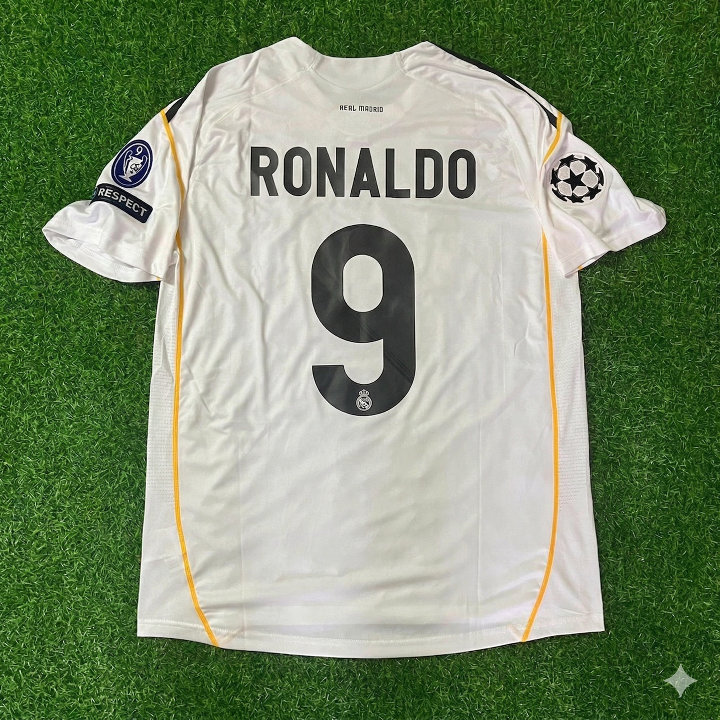 Cristiano Ronaldo Real Madrid 2009 2010 Retro Jersey Soccer Shirt Trikot