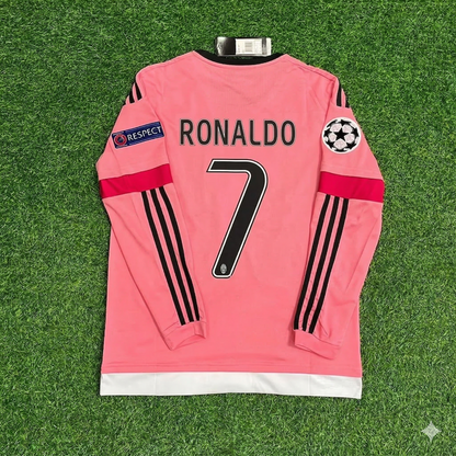 Cristiano Ronaldo Juventus Pink Retro Pink Jersey Trikot
