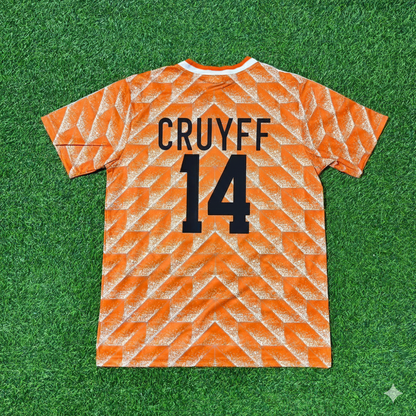 Johan Cruyff Netherlands Home Retro Football Jersey Kit