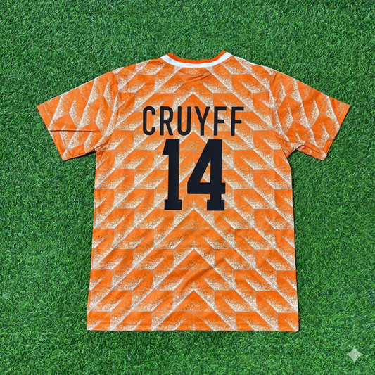 Johan Cruyff Netherlands Home Retro Football Jersey Kit
