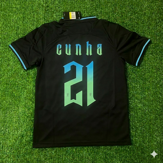 Matheus Cunha Brazil Retro Football Jersey Trikot Maglia Soccer Shirt